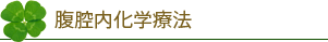 腹腔内化学療法